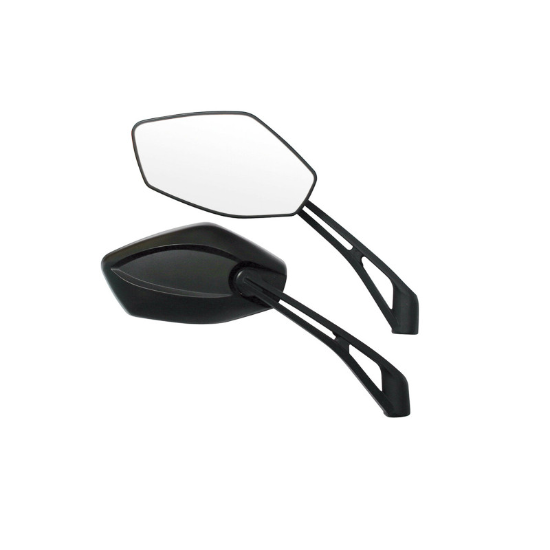 mirror set Lampa universal infinity m10x1.25 black motorcycle 90129