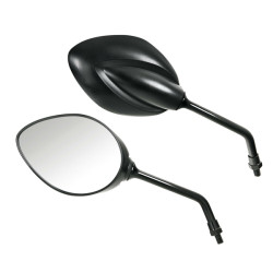 mirror set Lampa universal e-approval tori m8x1.25 black scooter, motorcycle 90344
