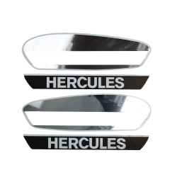 sticker set fuel tank chrome/white hercules