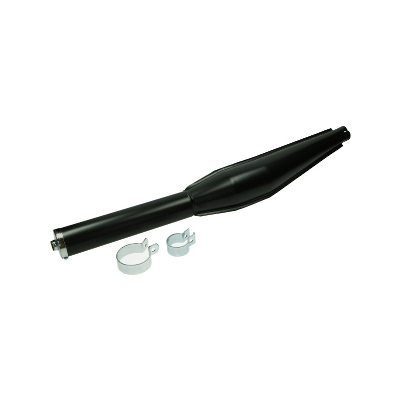 exhaust Jamarcol cross 32mm black kreidler, zundapp