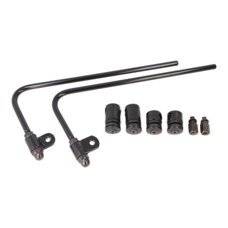 windscherm Regia bevestigingset (voor 124195/124196) zwart La Souris E-ID S6, Segway E110