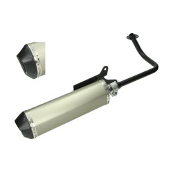 exhaust Jamarcol oval (made in EU) (model akrapovic) alu/black agm VX50, BTC Riva, china lx/napoli, gts toscana, La Souris Souri