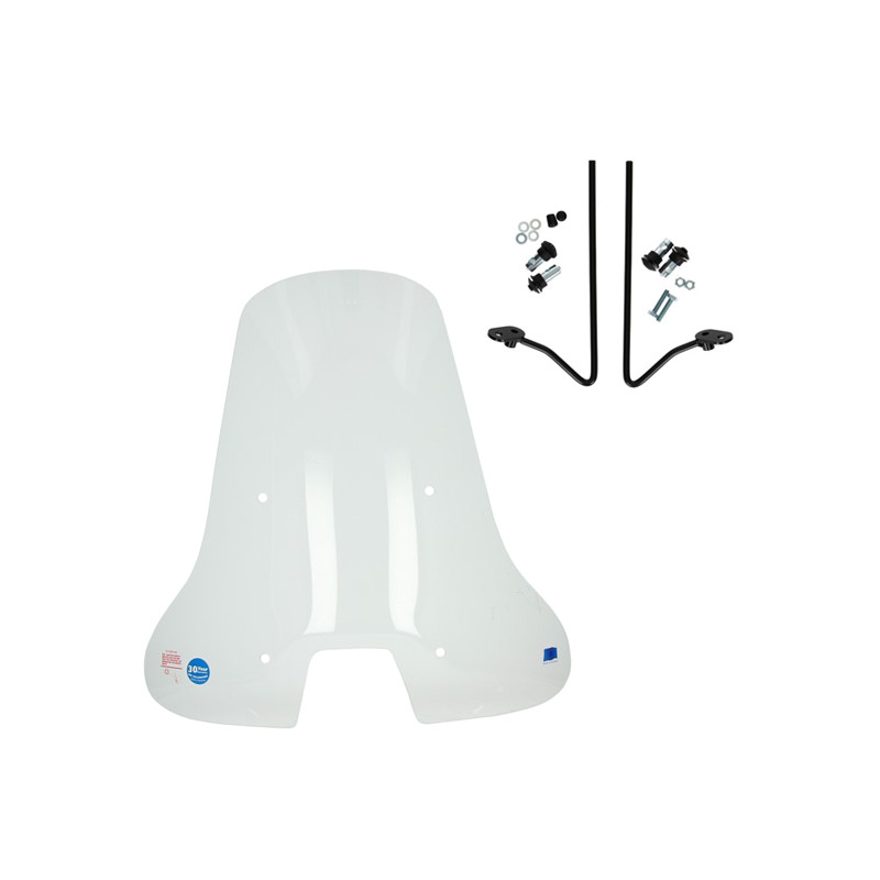 windscherm Regia met bevestigingsset (made in EU) hoog La Souris fly / Agm icon / Roma Summer helder icon
