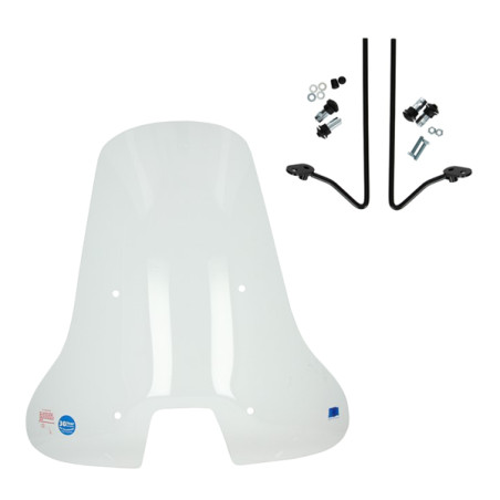 windshield Regia with mounting set (made in EU) made in EU la souris fly /agm clear icon