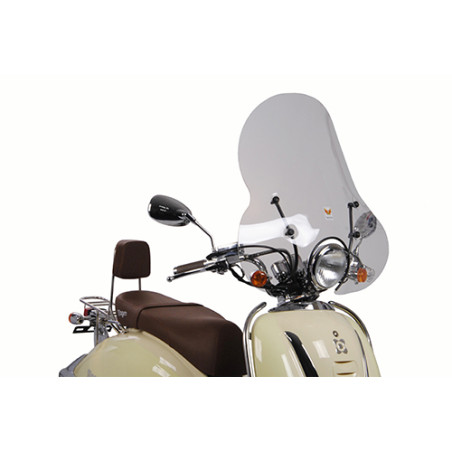windshield Isotta with mounting set high agm/btc clear agm Retro, grande retro op op