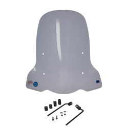 windshield Regia with mounting set high made in EU smoke E2