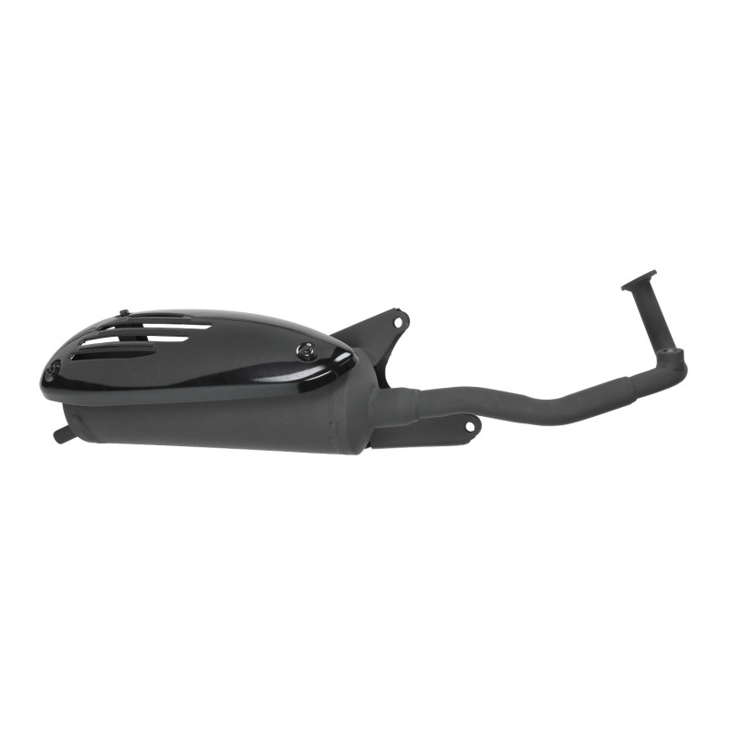 exhaust euro-4/5 E4 with black protector china lx/napoli, BTC Riva, gts toscana, sco gy6, vx50