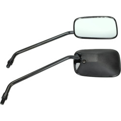 mirror set honda black mbx