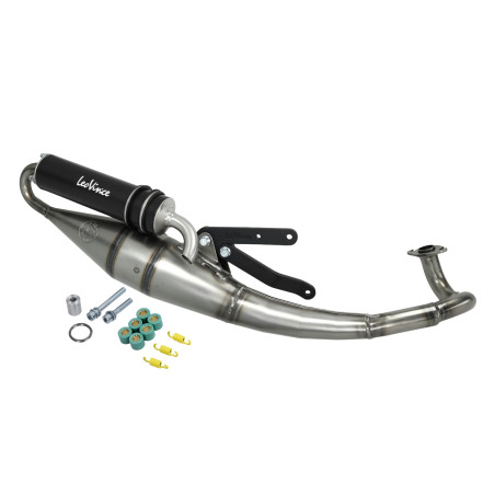 exhaust Leovince 2st handmade hand made tt black edition black jet force, kisbee 2t, ludix, speedfight 3, speedfight 4 4059b
