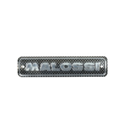 plate Malossi exhaust aluminium 35x150mm 3314136b