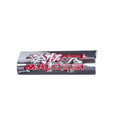 emblem Malossi exhaust universal 35x119mm chrome/alu 3314869b