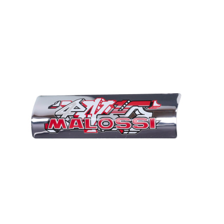 emblem Malossi exhaust universal 35x119mm chrome/alu 3314869b