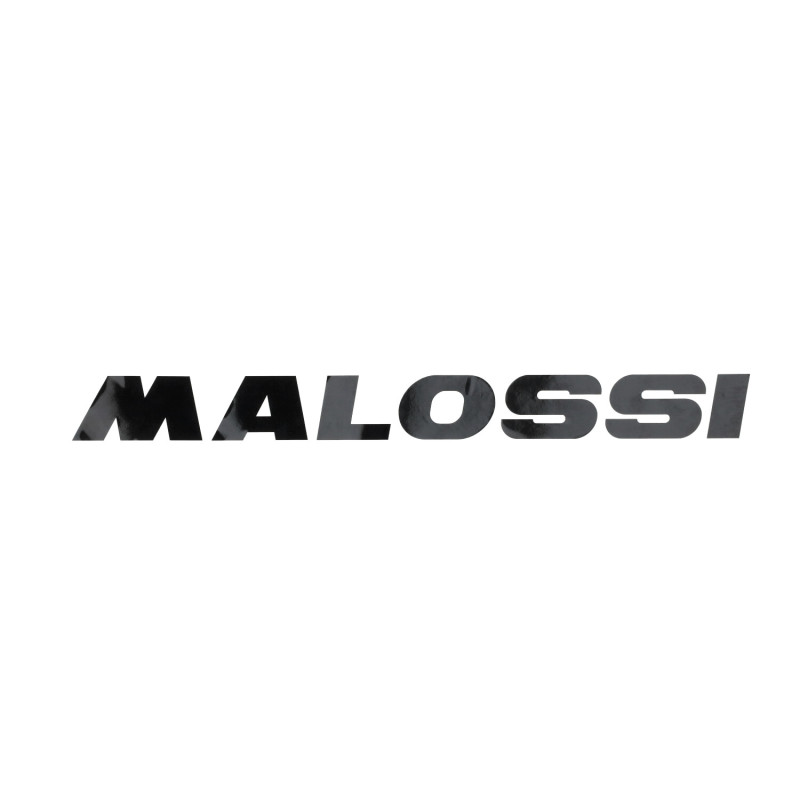 sticker Malossi word [malossi] 39cm black 337505.b0