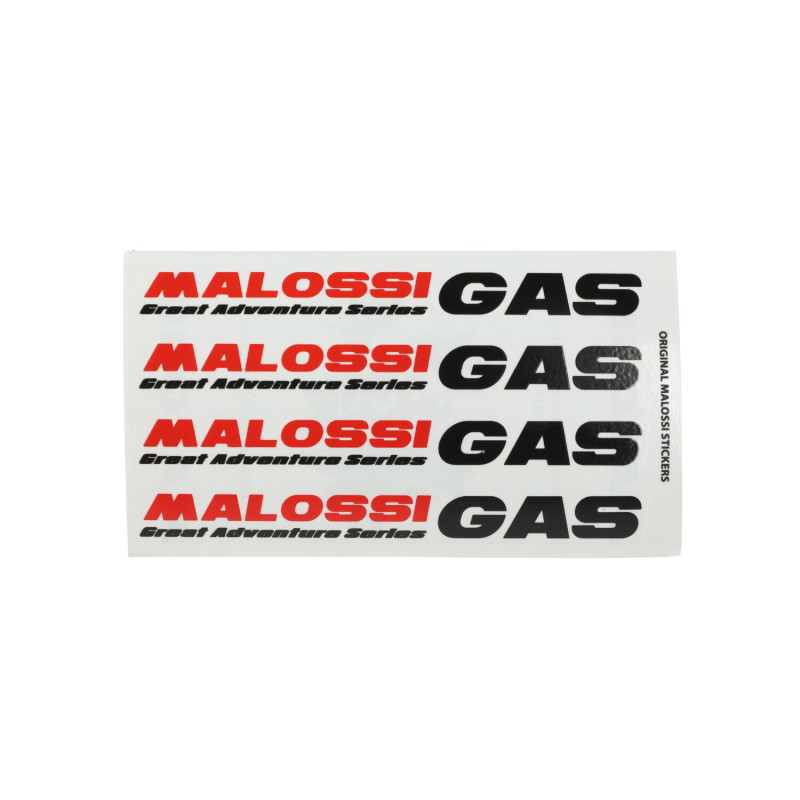 stickerset malossi woord [malossi GAS] 8x14cm 3318121