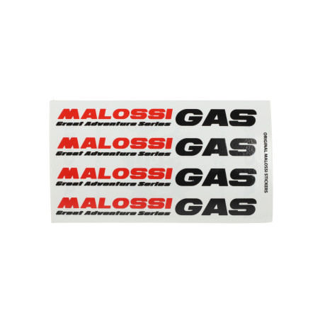 sticker set Malossi [malossi GAS] 8x14cm 3318121