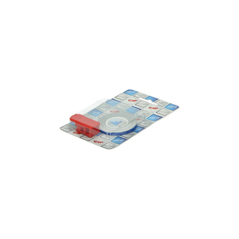 universal sticker CIF wheel border reflecting + mounting adapter 5mm blue