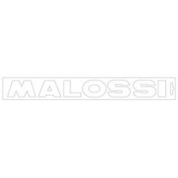 sticker universeel malossi woord [malossi] wit 337505.w0 op op
