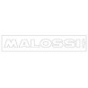 universal sticker Malossi word [malossi] 14cm white 339778 op op