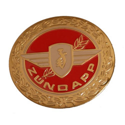 emblem fuel tank round red/gold zundapp z440-20.100/r