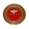 emblem fuel tank round red/gold zundapp monza z517-12.127/r