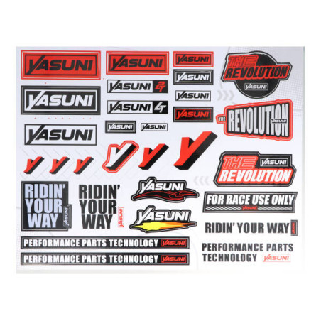 sticker set Yasuni size 35x45cm