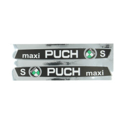 sticker set frame maxi s black/chrome puch maxi