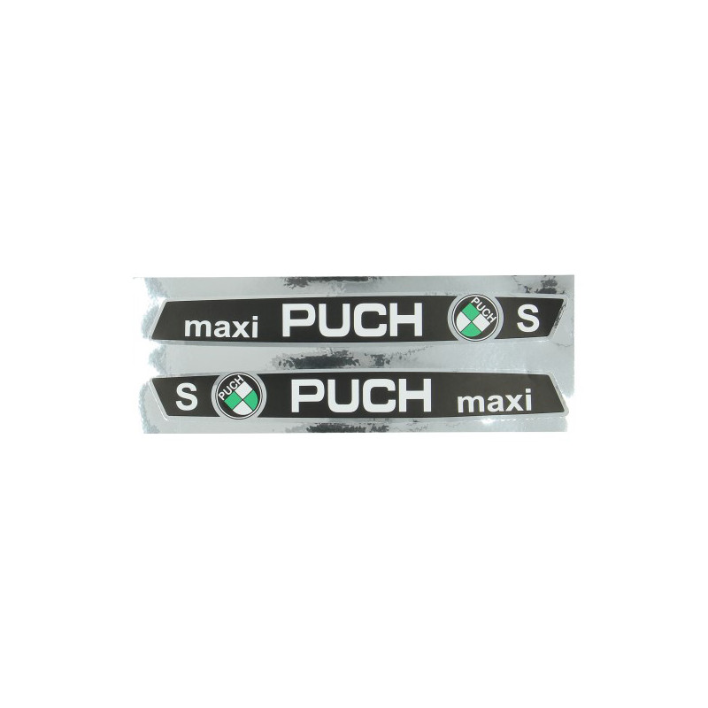 sticker set frame maxi s black/chrome puch maxi