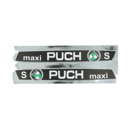 sticker set frame maxi s black/chrome puch maxi