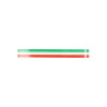 universal sticker flag italy stripe 3x23cm horizontal