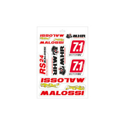 sticker set Malossi mhr rst 10-parts universal 339780.16