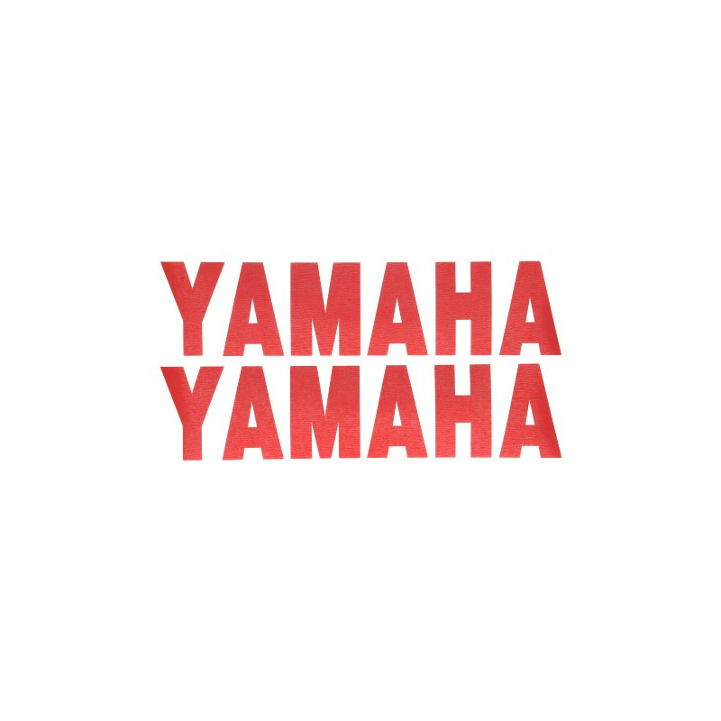 sticker word [yamaha] cover under red 2-parts aerox 980587.red
