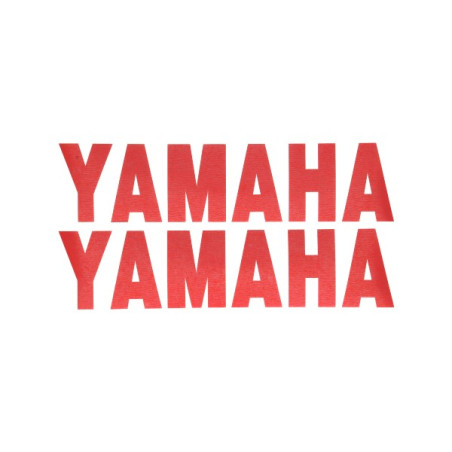 sticker word [yamaha] cover under red 2-parts aerox 980587.red