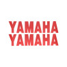 sticker word [yamaha] cover under red 2-parts aerox 980587.red