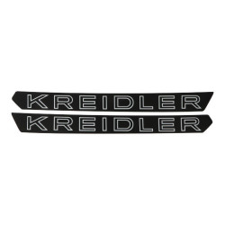 sticker set fuel tank 1973-1975 black/white kreidler
