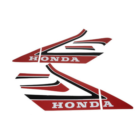 stickerset falko model 1987 Honda rood/wit 8-delig mb 010385
