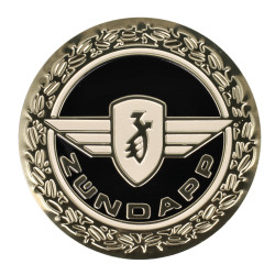 embleem benzinetank rond aluminium zundapp 020220