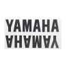 sticker word [yamaha] cover under black 2-parts aerox