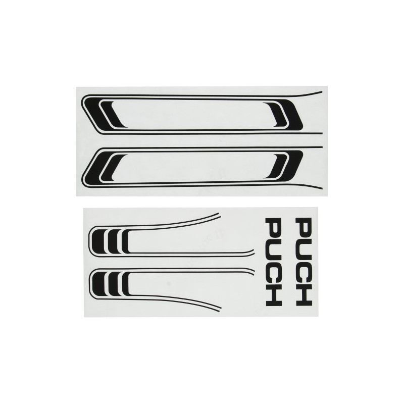 sticker set frame original model black puch maxi