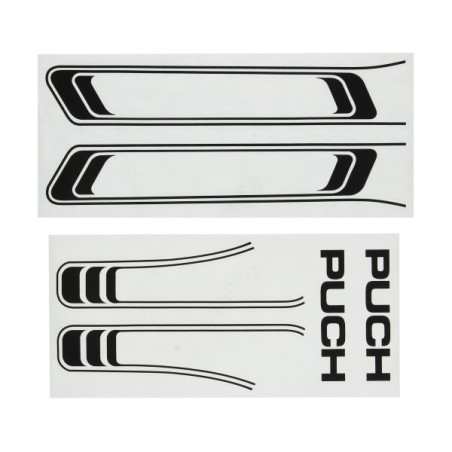 stickerset frame origineel model zwart puch maxi