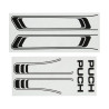 sticker set frame original model black puch maxi