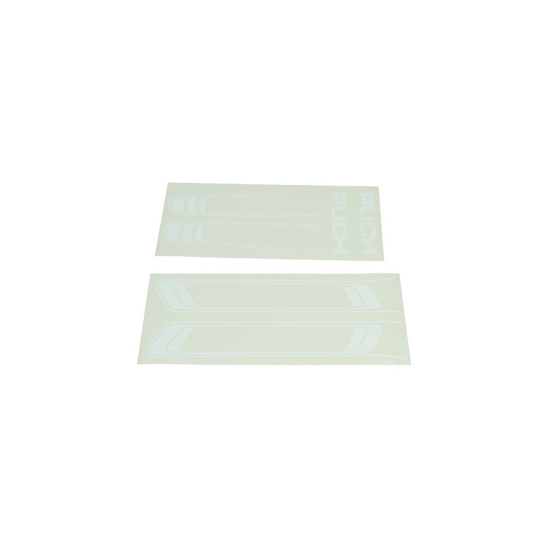 sticker set frame white puch maxi