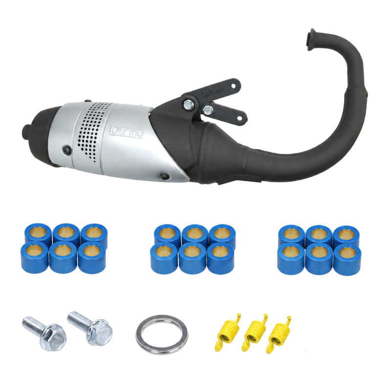exhaust Leovince touring minarelli vert 5516