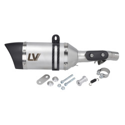 exhaust Leovince euro-4/5/5+ slip-on LV Pro stainless steel forza 750, xadv750 14193e