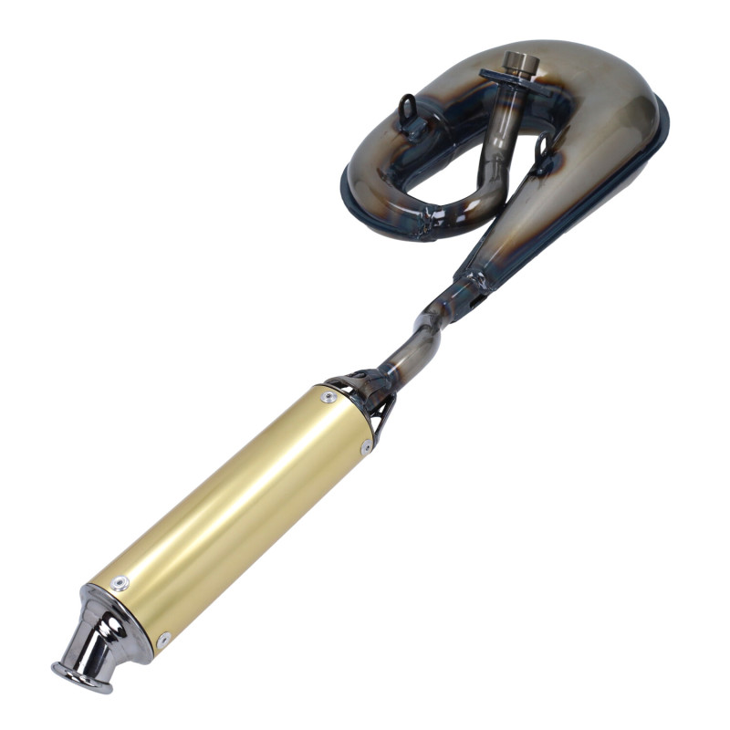 exhaust Tecno circuit (made in EU) clear/gold honda, camino