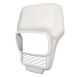 headlight spoiler square white mt