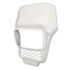 headlight spoiler square white mt