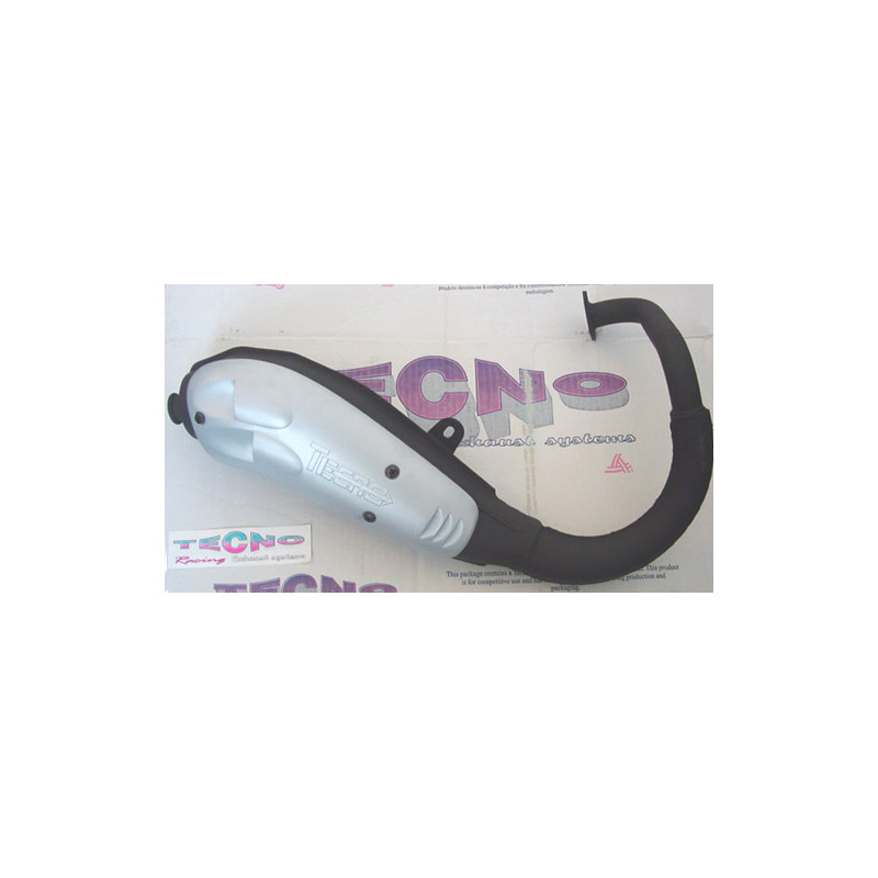 uitlaat tecno merlin (made in EU) zwart bali, sfx, x8r