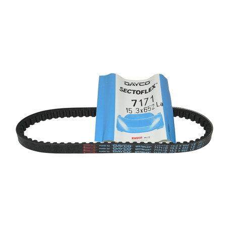 V-belt Dayco/pirelli 652x15.3 10inch rapido, st, vision met-in 7171