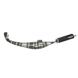 uitlaat BGM expansie sport blank/zwart puch maxi