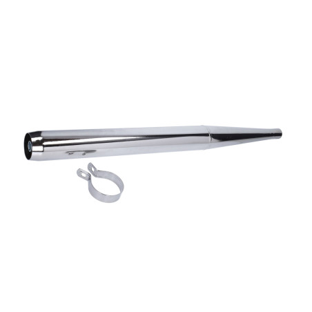 exhaust Jamarcol (made in EU) 60mm/26mm chrome cs50, zd40, zundapp